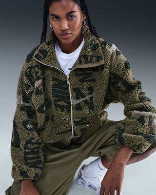 Nike Sportswear Women's High-Pile Fleece Jacket. Nike.com